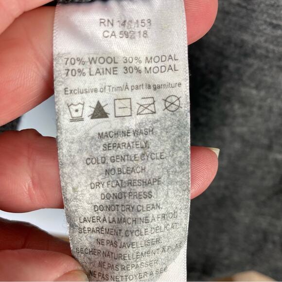 Pendleton Wool Blend 1/4 Zip Pullover Gray Size XL - Picture 7 of 7